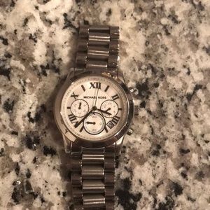 Michael Kors silver watch